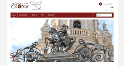 Desktop Screenshot of enotecailbarocco.it